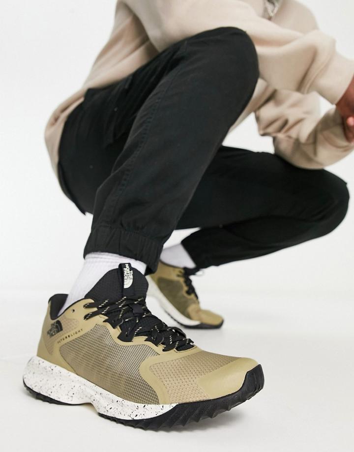 The North Face Wayroute Sneakers In Tan-brown
