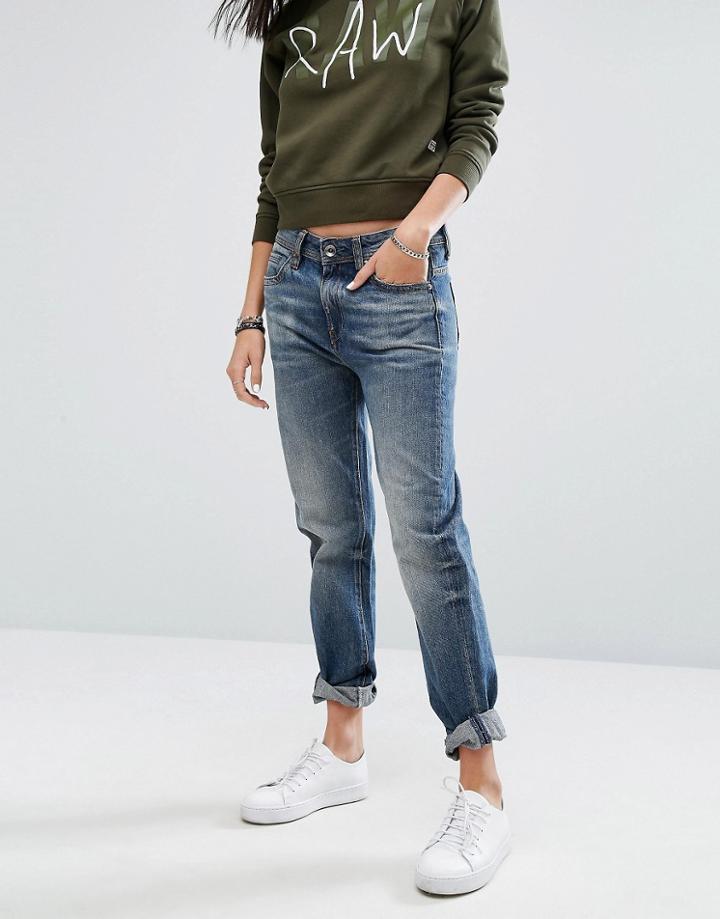 G-star Midge Saddle Boyfriend Jeans - Blue