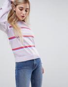 Asos Sweater With Multi Stripe - Multi