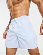 Polo Ralph Lauren Traveler Swim Shorts With Pony Logo In Light Blue