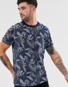 Jack & Jones Premium Printed T-shirt In Blue