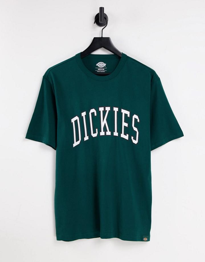 Dickies Aitkin T-shirt In Pine Green