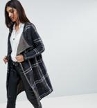 Vero Moda Tall Check Chuck On Cardigan - Multi
