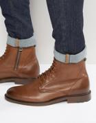 Boss Orange By Hugo Boss Cultroot Halb Lace Up Boots - Tan