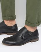 New Look Monk Strap Shoes In Black - Black