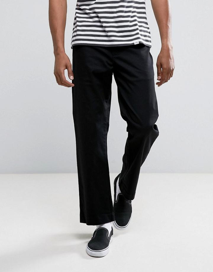 Element Rhodes Chinos In Straight Fit - Black
