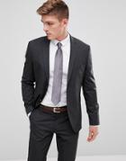 Jack & Jones Premium Slim Fit Suit Jacket In Dark Gray - Gray