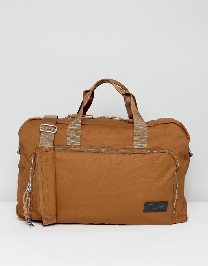 Eastpak Dokit Carryall In Coated Canvas 37l - Brown