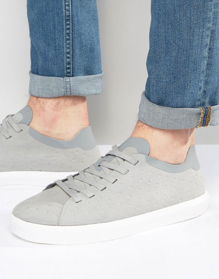 Native Monaco Low Sneakers - Gray