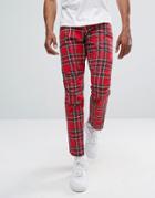 G-star Elwood 5622 X 25 Pharrell Jeans In Royal Plaid - Red
