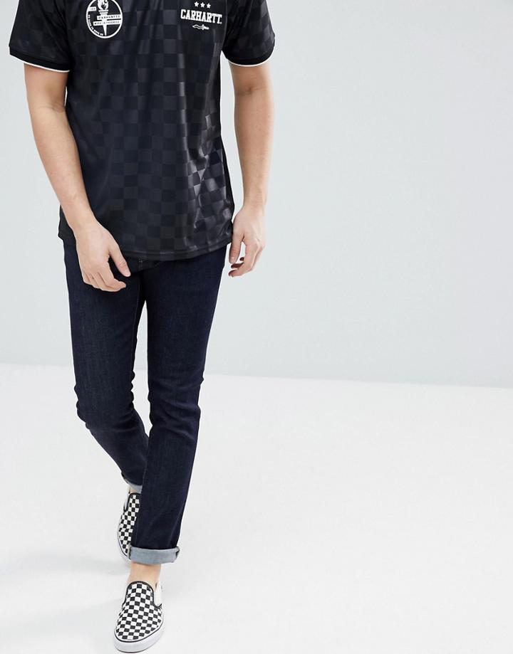 Carhartt Wip Rebel Pant In Slim Tapered Fit In Blue - Blue