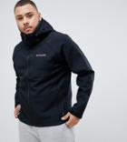 Columbia Plus Size Cascade Ridge Ii Softshell Jacket In Black - Black