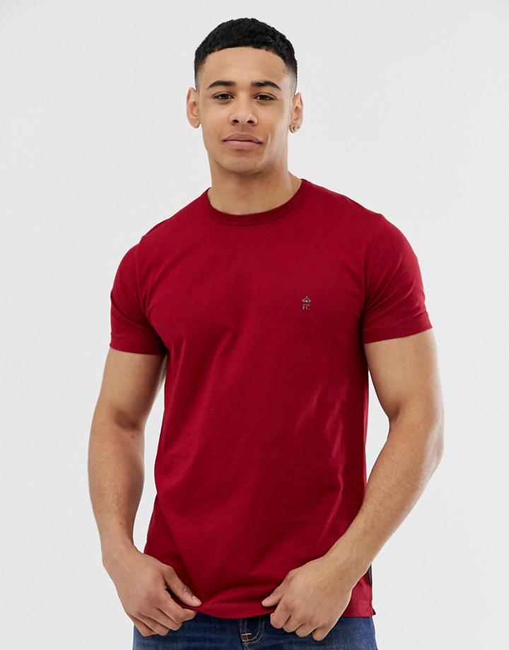 French Connection Crew Neck T-shirt-red