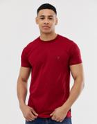 French Connection Crew Neck T-shirt-red
