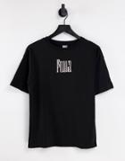 Puma Downtown Graphic T-shirt In Black