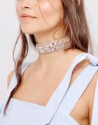 New Look Pastel Beaded Choker Necklace - Multi