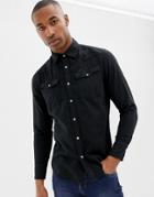 G-star Slim Fit 3301 Shirt In Black - Black