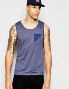 Another Influence Pocket Tank - Navy
