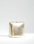 Asos Glam Box Bag - Gold