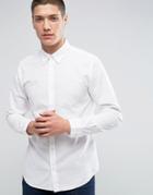 Jack & Jones Premium Slim Linen Shirt - White