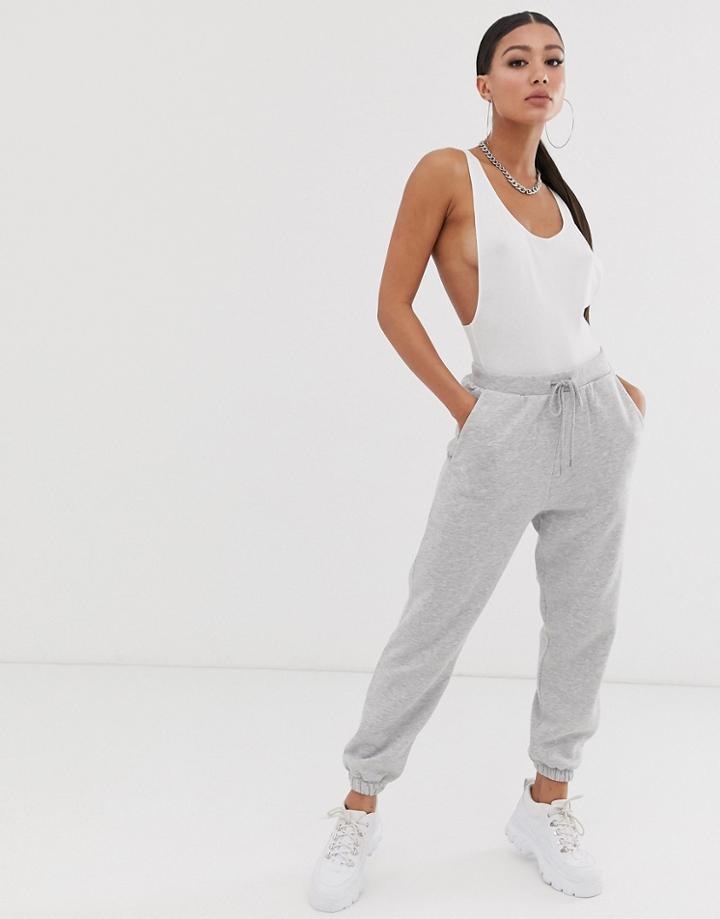 Asos Design Oversized Jogger-gray