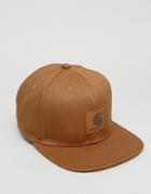 Carhartt Wip Logo 6 Panel Cap - Brown