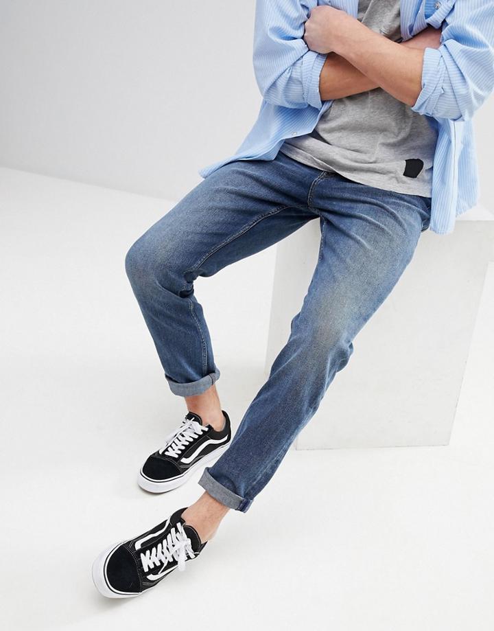 Cheap Monday Audiac Slim Tapered Fit Jeans - Blue