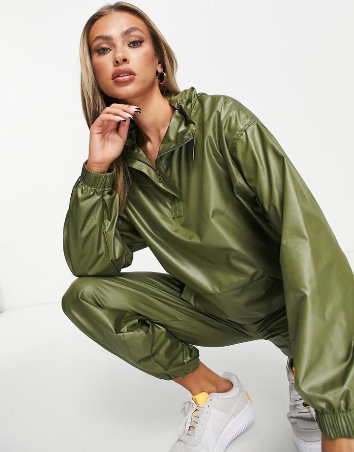 Asos 4505 Outdoor Zip Through Jacket-green
