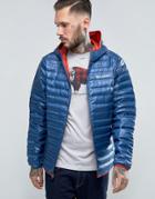 Columbia Flash Forward Down Jacket Hooded Lightweight Quilt - Navy