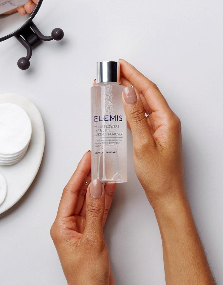 Elemis White Flowers Eye & Lip Make-up Remover 125ml - Clear