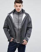 Marmot Precip Waterproof Hooded Jacket Ripstop In Dark Gray - Gray
