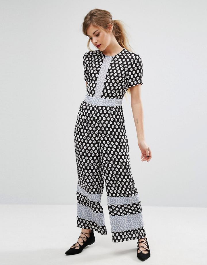 Fashion Union Mix And Match Jumpsuit - Multi