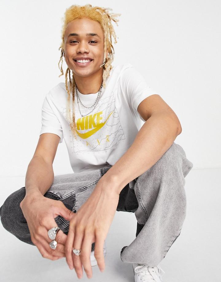 Nike Air Box Logo T-shirt In White
