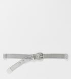 My Accessories London Exclusive Silver Mesh Waist And Hip Jeans Belt