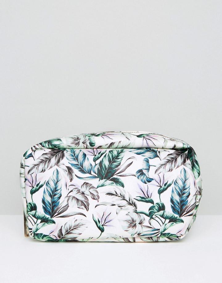 New Look Floral Makeup Bag - Pink