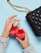 Skinnydip Cherries Bag Charm - Multi