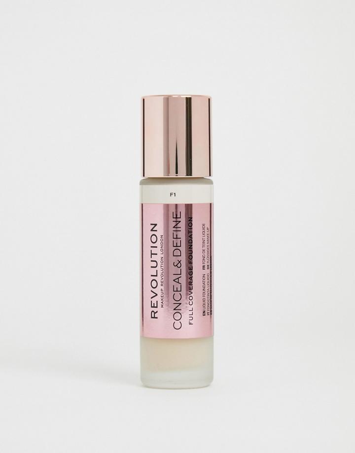Revolution Conceal & Define Foundation-white