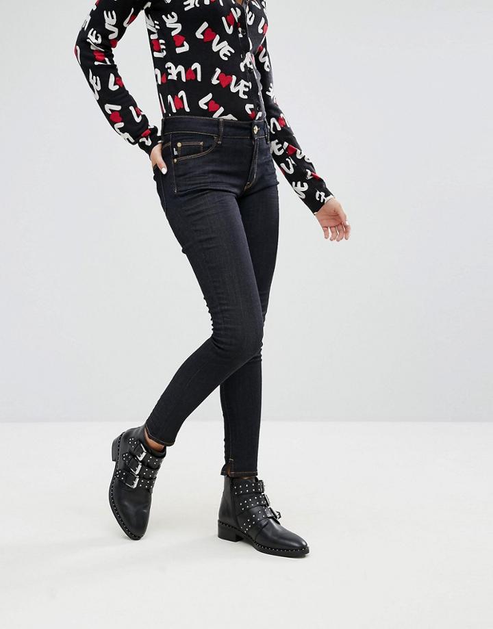 Love Moschino Nuovo Super Skinny Jeans - Black