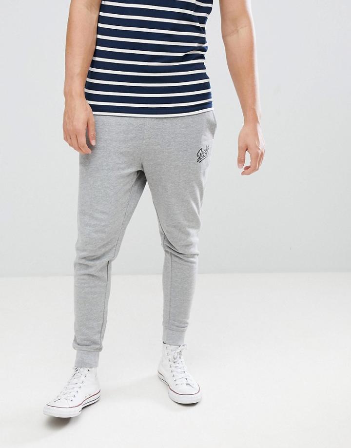 Jack & Jones Slim Fit Joggers - Gray