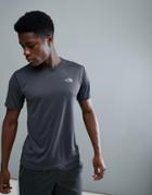 The North Face Mountain Athletics Running T-shirt Dome Logo In Dark Gray - Gray