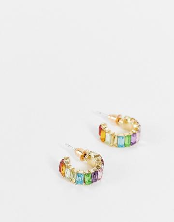 Svnx Multicolor Huggie Hoops