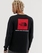The North Face Red Box Heavyweight Sweatshirt In Black - Black