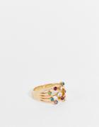 & Other Stories Multicolored Ring In Gold