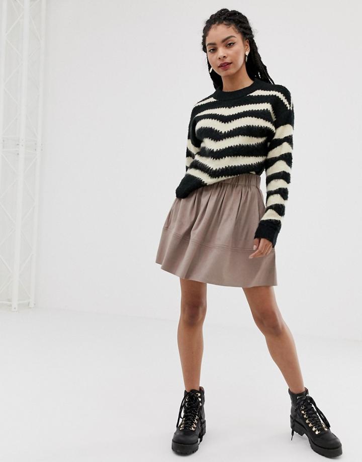 Moves By Minimum Skater Skirt - Tan