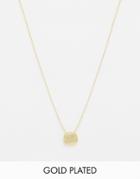 From St Xavier Gold Plated Ken Necklace - Gold