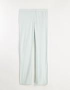 Weekday Alecia Split Hem Pants In Light Blue-blues