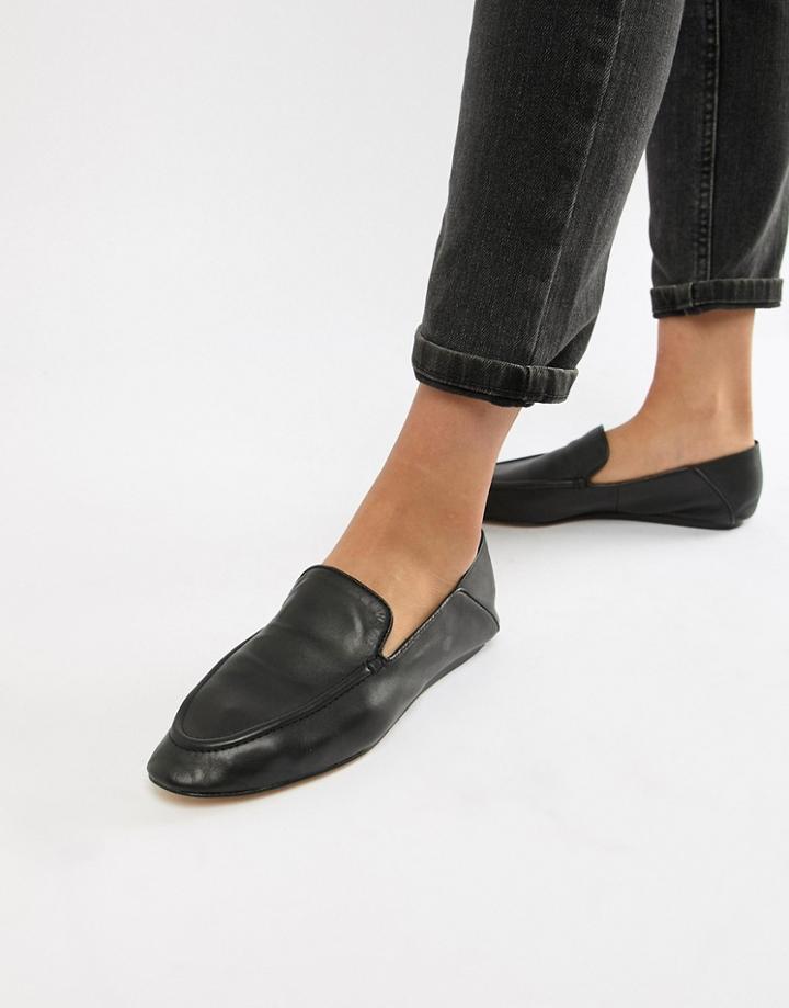 Mango Soft Loafer - Black