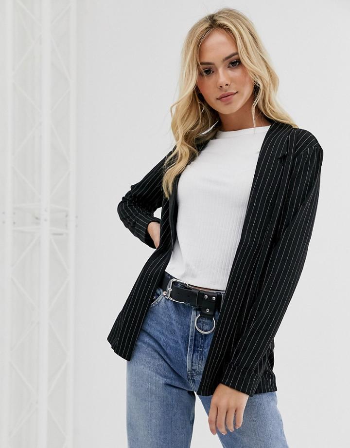 Pieces Jacky Boyfriend Blazer-black