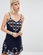 Raga One Way Out Mini Dress - Navy