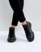 Dr Martens Church Croc Monkey Boots - Black